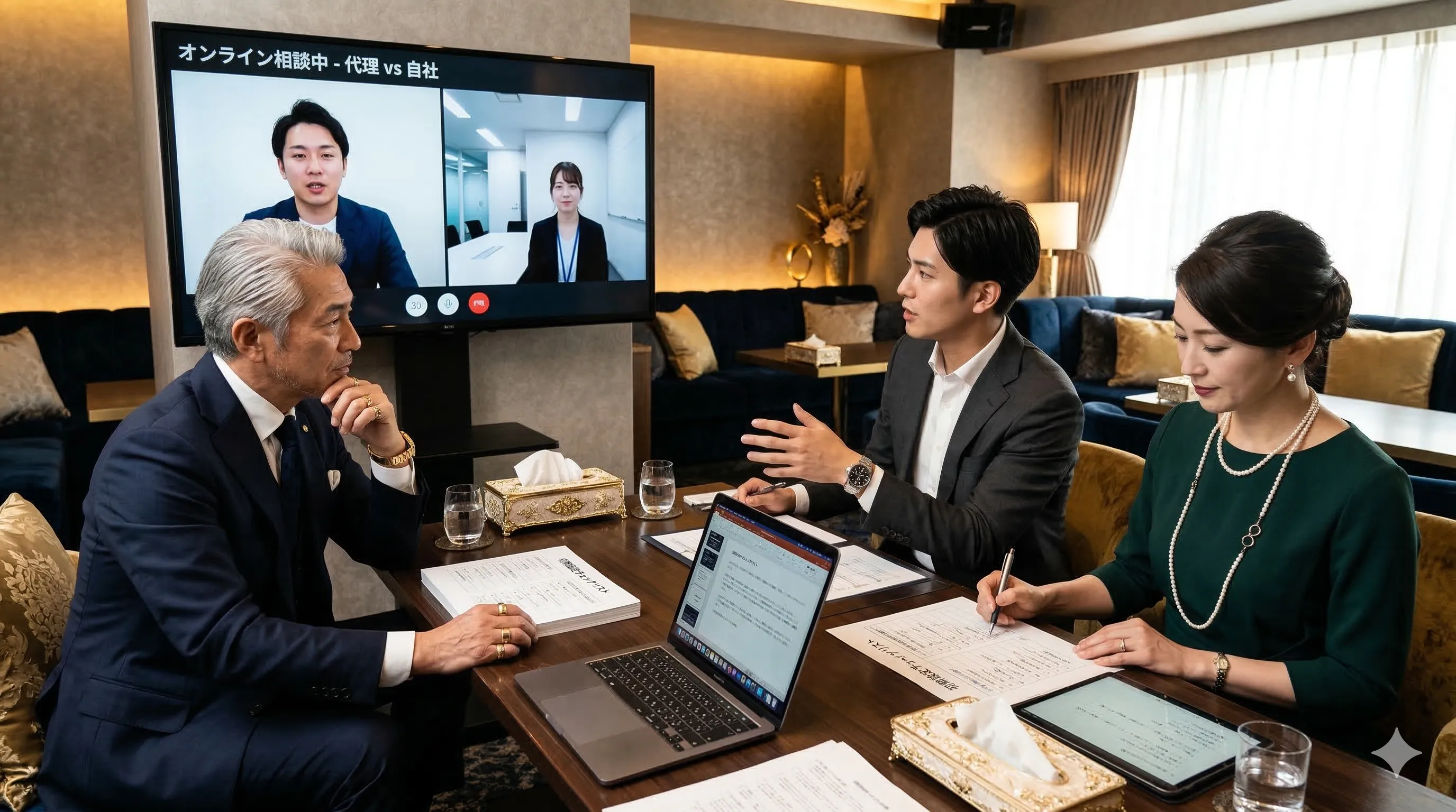 初期設定代行の意思決定シチュエーションイメージ